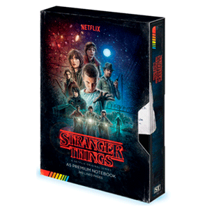 Cuaderno Stranger Things VHS