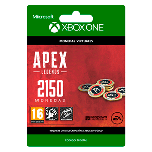 Apex Legends 2150 Apex Coins XONE para Xbox One en GAME.es