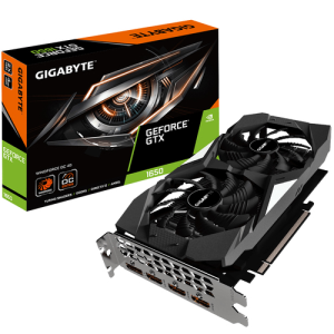 GIGABYTE GeForce GTX 1650 WINDFORCE OC 4GB GDDR5 - Tarjeta Gráfica Gaming