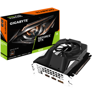 GIGABYTE GeForce GTX 1650 MINI ITX OC 4GB GDDR5 - Tarjeta Gráfica Gaming