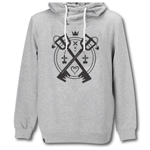 Sudadera Kingdom Hearts Gris Talla XL