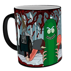 Taza Termosensible Rick y Morty: Rickynillo