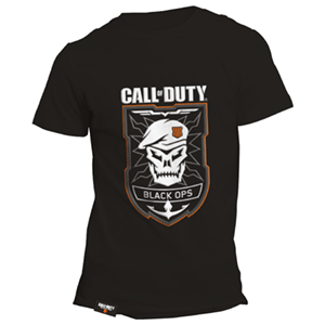 Camiseta Black Ops Logo Rubber CoD:BO4 Talla XL