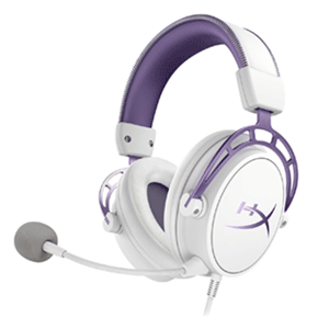 HyperX Cloud Alpha Purple Limited Edition PC-PS4-PS5-XBOX-SWITCH-MOVIL - Auriculares Gaming