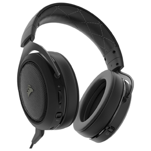 Corsair HS70 7.1 Wireless Carbon PC-PS4-PS5 - Auriculares Gaming Inalámbricos