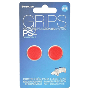 Controller Grips Rojos PS4/XONE/PS3/X360 Woxter