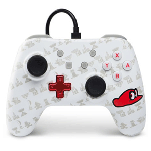 Controller con Cable PowerA Mario Odyssey -Licencia oficial-
