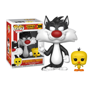 Figura POP Looney Tunes: Sylvester y Piolin