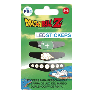 LED Stickers para Mando PS4 Dragon Ball Z