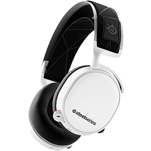 SteelSeries Arctis 7 Blanco (2019 Edition) WirelessWireless PC-PS4-PS5-XBOX-SWITCH-MOVIL - Auriculares Gaming Inalámbricos