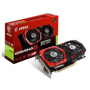 MSI GeForce GTX 1050 Gaming X 2GB GDDR5 - Tarjeta Gráfica Gaming