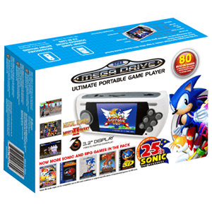 Consola Retro Mega Drive Ultimate Portatil Ed Sonic 25th Ann Consola Retro Mega Drive Ultimate Portatil Ed Sonic 25th Ann