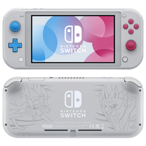 Nintendo Switch Lite limitada zacian y zamazenta consola controles integrados pokemon 32