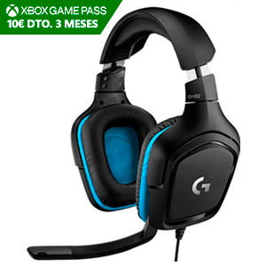 Logitech G432 7.1 PC-PS4-PS5-XBOX-SWITCH-MOVIL - Auriculares Gaming para PC Hardware en GAME.es