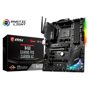 MSI B450 Gaming Pro Carbon AC AM4 ATX - Placa Base