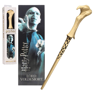 Varita y Marcapáginas 3D Lord Voldemort