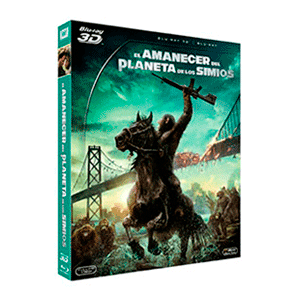 El Amanecer del Planeta de Los Simios Bluray + Bluray 3D