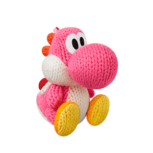 Figura Amiibo Yoshi Lana Rosa