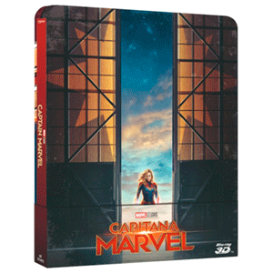 Capitana Marvel Steelbook - 3D + 2D