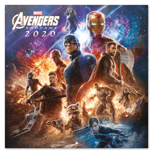 Calendario 2020 Marvel Avengers