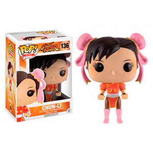 Figura POP Street Fighter Chun-Li (Rojo)
