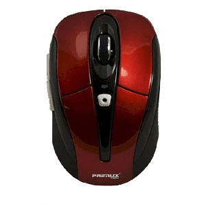PRIMUX M404 Ratón Wireless Rojo
