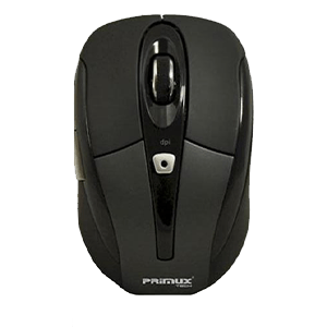 PRIMUX M404 Ratón Wireless Negro