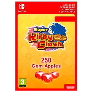 Super Kirby Clash - 250 Gem Apples NSW Super Kirby Clash - 250 Gem Apples NSW