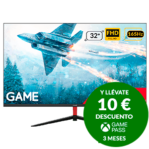 GAME M32G 32´´ VA - FHD 165Hz PC / 120Hz PS5 - XSX - Freesync - GSync Comp - Monitor Gaming con Altavoces en GAME.es