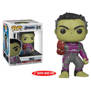 Figura POP Vengadores Endgame: Hulk con Guantelete 6" (15cm)