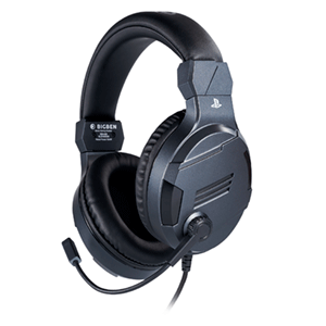 Bigben Headset Oficial PS4 V3 Titanium - Auriculares Gaming