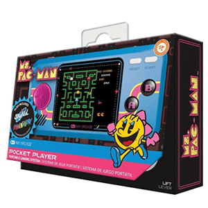 Consola Retro My Arcade Ms. Pac-Man Portátil (3 juegos)