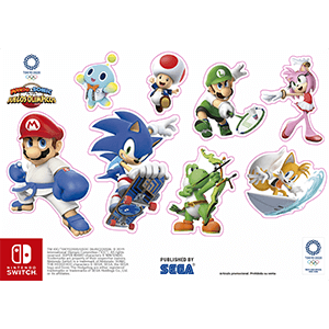 Mario & Sonic JJOO Tokyo 2020 - Set de imanes Mario & Sonic JJOO Tokyo 2020 - Set de imanes