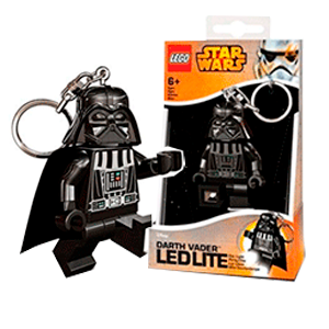 Llavero LEGO Star Wars LED: Darth Vader 6cm
