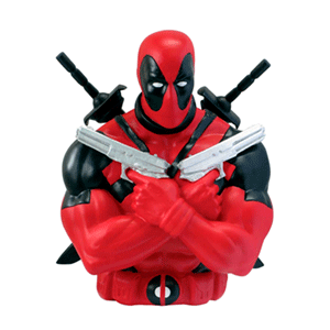 Hucha Busto Deadpool de 20 cm