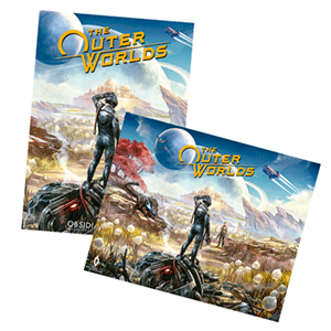 The Outer Worlds - póster doble cara The Outer Worlds - póster doble cara