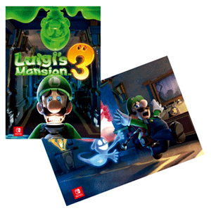 Luigi's Mansion 3 - Póster doble cara fluorescente Luigi's Mansion 3 - Póster doble cara fluorescente