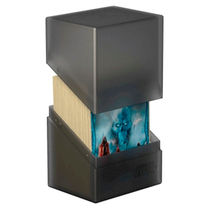 Caja Archivador Ultimated Guard Boulder&trade Deck Case 80+ Estándar Negro Mate