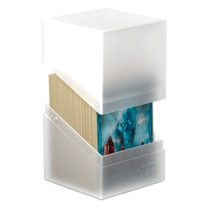 Caja Archivador Ultimated Guard Boulder&trade Deck Case 100+ Estándar Blanco Mate