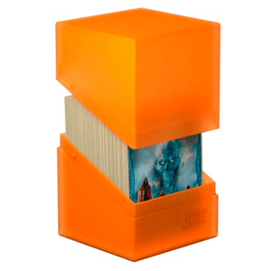 Caja Archivador Ultimated Guard Boulder&trade Deck Case 100+ Estándar Naranja Mate