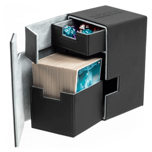 Caja Archivador Ultimated Guard Flip´n´Tray Deck Case 100+ Estándar Negro para Merchandising en GAME.es