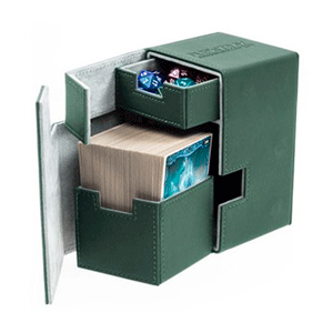 Caja Archivador Ultimated Guard Flip´n´Tray Deck Case 100+ Estándar Verde