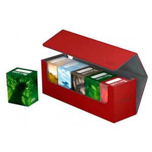 Caja Archivador de Cartas Ultimate Guard Arkhive 400+ Estándar Rojo para Merchandising en GAME.es