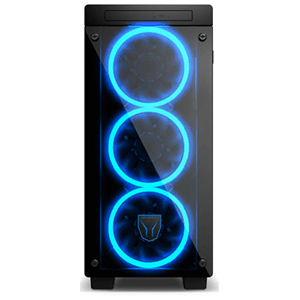 MEDION Erazer X60 RGB PCC944 - i5-9400 - GTX 1050Ti 4GB - 8GB - 1TB HDD + 256GB SSD - W10 - Ordenador Sobremesa Gaming