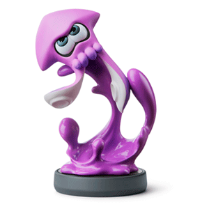Figura amiibo Inkling Calamar Squid - Colección Splatoon