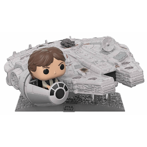 Figura POP Star Wars: Han Solo en Halcón Milenario