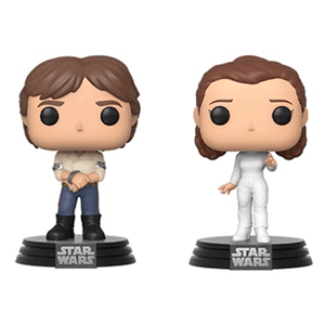 Figura POP Deluxe Star Wars: Han y Leia