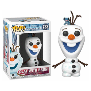 Figura POP Frozen 2: Olaf con Salamandra