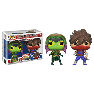 Pack Figuras POP Marvel vs Capcom: Gamora vs Strider