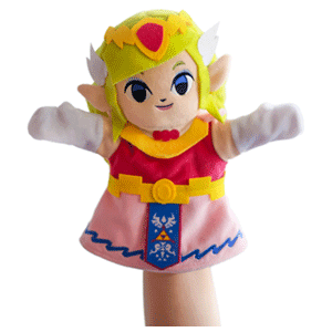 Peluche Marioneta Nintendo: Zelda (REACONDICIONADO)